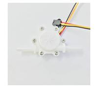 20 Pieces 3.6-26.4V 0.05-1L/min 6mm Hose Barb Hall Water Flow Sensor Turbine Flow Meter