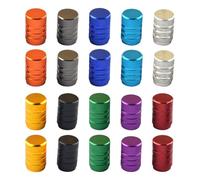 20 Pieces Aluminum Alloy Valve Cap, Tire Accessories, Valve Dust Cap, Valve Cover Replacement.