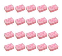 20 Pieces Car Cleaning Sponges Leather Sofa Cleaner Scouring Pad For Windshields Furniture Auto Interior Washing Cloth Leather Cleaning Sponges
