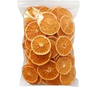20 Pieces Dried Orange Slices, 4-6cm Dry Orange Slices for Wreaths, Natural Orange Slices Decorations for Christmas Craft, Christmas Tree, Wreaths, Garland, Christmas Wreath Supplies