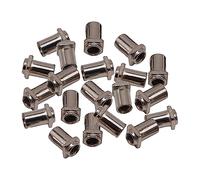 20 Pieces Drum Mounting Screws Nuts Replacement Parts for Snare Drum Jazz Drum Instrument Accessories- M5