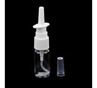20 Pieces Empty Refillable Nasal Spray Bottles Fine Mist Nose Vials 10ml