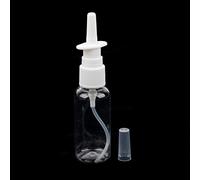 20 Pieces Empty Refillable Nasal Spray Bottles Fine Mist Nose Vials 30ml