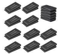 20 Pieces Furniture Levellers,Shims,Wedges for Levelling,Shims for Levelling,Wedge,Furniture Wedges,Furniture Levelers Pads,Stackable,Suitable for Leveling Uneven Furniture,Tables,Chairs