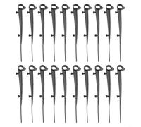 20 Pieces Gutter Brush Accessories, Plastic Gutter Brush Clip, 150Mm Length, For Gutters With Perforated Or Mesh Gutter Guard