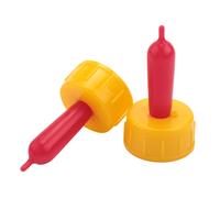 20 Pieces Lamb Teat Feeder Bottle Topper Feeding for Goat Pup Dog