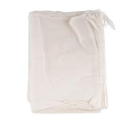 20 Pieces Large Muslin Bags Cotton Drawstring Bags,Tea Brew (8 X 12 Inches)