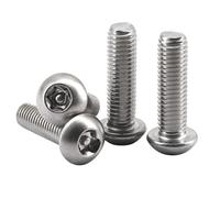 (20 Pieces) M8x35mm Torx Security Machine Screws 304 Stainless Steel Button Head Screw Bolt fastener