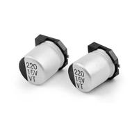 20 pieces of chip capacitors 10x10.5mm 10x12.5mm aluminum electrolytic capacitors 16V680UF 25V470UF 35V470UF 50V220UF 10V1000UF 400V10UF(25V680UF 10x10.5)