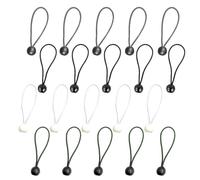 20 Pieces of Elastic Rope Buckles, Tent Fixing Ropes, Portable Outdoor Fixing Tools, Can Fix Tents, Banners, Flagpoles, Etc.