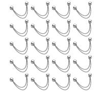 20 Pieces Of Metal Fixed Magnetic Buckles, Strong Adsorption And Not Easy To Fall Off, Seam-Free Trouser Leg Length Is Shortened, Suitable For Anti-Mopping Of The Hems, Cardigan Shawl Non-Slip.