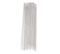 20 Pieces of Set Saxophone Clarinet Reed Needle Spring Needle Repair Tools 0.8 Silvery