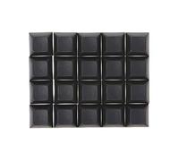 20 Pieces PBT Not Engraving Keycap DSA Profile Height 1U Dyeing Sublimation For Caps For Mx Switches Gaming Keycaps