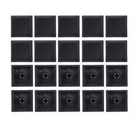 20 Pieces PBT Not Engraving Keycap XDA Height 1U Dyeing Sublimation Key Caps for Mx Switches