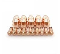 20 Pieces Plasma Cutter Consumables Set for PT-32 PT32EH, Includes 10 Electrodes 0558001969 and 10 Nozzles 0558002618 with 1.2mm Orifice, Copper