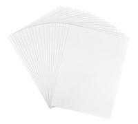 20 Pieces Printable Shrink Plastic Sheets, Shrink Films Papers for Crafts DIY Jewelry Keychains Making, (11.6 x 8.2 inches)