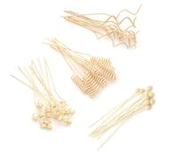 20 Pieces Rattan wood diffuser sticks, 4 Shapes Replacement Refill Sticks for Room Office Oil Fragrance Diffuser - Half Curved, Spiral Beads, Wavy, Beading