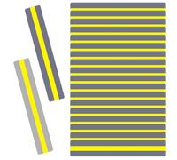 20 Pieces Reading Guide Strips, 19 x 3.2 cm Reading Strips Help with Dyslexia, Overlay Book Tracker Read Ruler, Colored Overlay Highlight Bookmarks for Home Classroom Teacher Supply Assistant, Yellow