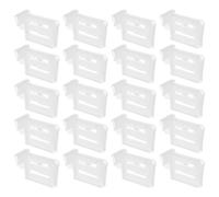 20 Pieces Retractable Dividers, Refrigerator Dividers, Refrigerator Storage Supplies, Item Storage Partition Boards, Drawer Dividers, Refrigerator Accessories