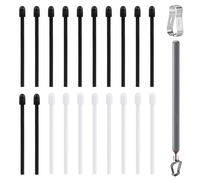 20 Pieces S Pen Tips, Standard Replacement Tips, Replacement Pen Tips with Installation Tool, for Samsung Galaxy Tab S6, S7, S8, N10, N20, S21Ultra, S22Ultra, S23Ultra Touch Tips Nibs