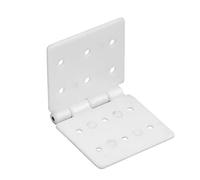 20 Pieces/Set of Flat-Leaf for White Airplane Remote Control Fixed-Wing Aircraft, Hinge, with Drainage Groove