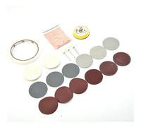 20 Pieces/set Polished Glass Cleaning Watch Kit,Polishing Pad For Scratches And Wheel 50mm Backing Plate