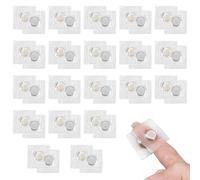 20 Pieces Sewing Magnetic Snaps,Hidden Closures Snap Fasteners,Magnetic Clasps for Bags,Strong PVC Invisible Curtain Magnets, No Sew Buttons for Craft Handbags, Clothing Lining, DIY Projects