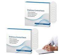 20 Pieces Shakiness Control Patch, Hand Tremor Control Patch, Ultra-Thin No Slip Comfortable, Stop Wrist Tremors Patches, for Women Men Adults Senior Home Indoor Traveling Outdoor Business Trip