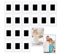 20 Pieces Small Magnetic Picture Frames,7 x 4.5cm Mini Photo Frames for Personalised Fridge Magnets,Blank Photo Magnets for Fridge,Personalised Magnetic Picture Frame,DIY Gift for Family and Friends