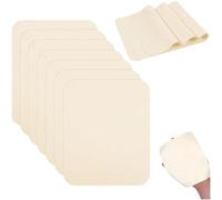 20 Pieces Soft Chamois Cloths for Pottery Clay Trimming and Cleaning with Elastic and Tear Resistant Material