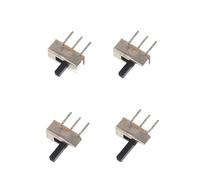 20 pieces SS12D00 arc extinguishing chamber switch mini slide switch 3-pin 1P2T 2-position toggle switch handle length: 3MM/4MM/5MM/6MM(Handle length 5mm)