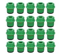 20 Pieces Threaded Stoppers Wear Resistant Substance Secure Seal Pipe Affiliations Resistant Pipe Cap