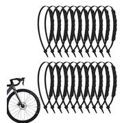 20 pieces Zip Tie Tire Chains,Reusable Anti Snow Chains For Motorcycle Scooter Bike,Anti Skid Tire Chain,Snow Tyre Grips,Non-Slip Wheel Cables Ties,Winter Tires Straps,For Winter Driving,Muddy Road