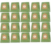 20 Pk Replacement Henry Hoover Bags Green Paper Double Layer NV-1B NVM-1C | Fit for Numatic Henry Hetty James Harry Nuvac HVR200, HVC200, JVR225, JVC235, NB200, NV/SE250 NV200, NV225, NVR200, NVR200+