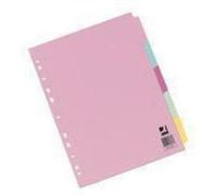 20 Q-Connect A4 12-Part Subject Dividers KF01515