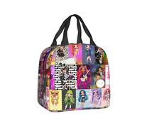 (20) Rainbow High Ruby Lunch Box Women Animated Cooler Thermal Food Insulated Lunch Bag Kids School Children Resuable Picnic Tote Bag