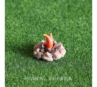 (20 red bonfire) ZN0W Wholesale 100 Acres Of Jiajia Fun Rural Retro Ancient Mini -Arched Bridge Arch Micro Landscape Small Ornament Flower Pot