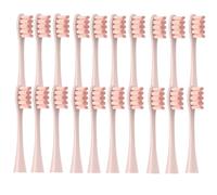 20 Replacement Heads, Compatible with Oclean Flow/X/X PRO/ Z1/ F1/ One/Air 2/SE Brush Heads, Soft Toothbrush Vacuum Cleaner Bristles (Pink)