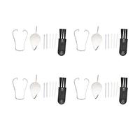 20 Replacement Refill, ABS Tablet Pen Nibs Touch Stylus Penreplacement Refill Stylus Nib Accessories Fits for S7 FE 12.4 Inch (White Gray)