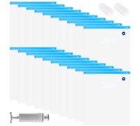 20 Reusable Filament Storage,30×34cm Filament Vacuum Bags with Hand Pump and Sealing Clip,Vacuum Storage Bags,Vacuum Seal Bags for Lunch Sandwich Snacks Fruit Bag Food Storage,Meal Prep and Sous Vide