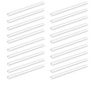 20 Reusable Plastic Cake Dowels for Tiered Cakes | 11.8 Inch Heavy Duty Support Rods for Wedding & Party Cake Construction