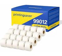 20 Roll 99012/S0722400 36x89mm Adress Shipping File Label Compatible for LabelWriter LW310, LW320, LW330, LW400, LW450, Twin, Duo, 4XL, LW450/Turbo, LW450 TwinTurbo,LW450 Duo, LW400, 260PCS/Roll