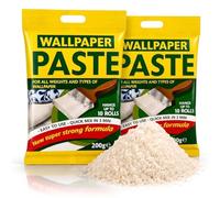 20 Roll Sachet All Purpose Wallpaper Paste - Heavy Duty, Strong Wallpaper Adhesive Suitable for All Types & Weights of Wallpaper | Ready in 3 Minutes - Hangs Up To 20 Rolls (24 Pints), Easy-Mix Powder