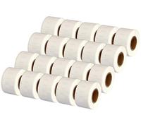 20 Rolls 99010 S0722370 Compatible Address Labels, 28×89mm, 130 Labels per Roll, for DYMO LabelWriter 4XL 450 400 330 320 310 Twin Turbo Duo Seiko SLP 450 430 420 400 240 220 200 120 100 Pro Plus