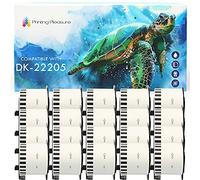 20 Rolls DK-22205 Labels,62mm x 30.48m,Continuous Paper Labels Compatible with Brother QL-800 820NWB 500 500BS 1060N 700 720NW 810W 1050N 1100NWB Label Printers