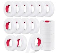 20 Rolls Eyelash Tape, Adhesive Eyelash Extension Tape, Breathable Fabric Eyelash Extension Supplies for False Eyelash Patch Makeup Tool (0.5inch x 10 yards)