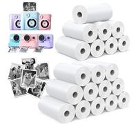 20 Rolls Instant Camera Refill Print Paper, HD Kidizoom Print Camera Paper Refill for Most Kids Instant Camera BPA Free (0.98" x 2.24")