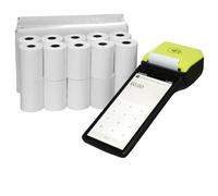20 Rolls of 57x38mm Thermal Paper Till Rolls, Cash Register Receipt for PDQ POS EPOS EFTPOS, Credit Card Machine, Teya, Verifone, Barclays, Streamline, Ingenico iCT200, iCT 220, iCT250, iCT 250 (40)