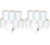 20 Rolls of Premium Quality 80mm x 80mm Thermal Till Rolls Cash Register Rolls (Pack of 2)