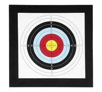 20'' Round Eva Foam Lightweight Archery Target with 10 Target Papers and 4 Target Pins, Suitable for Indoors and Outdoors.